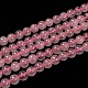Natural  Rose Quartz Beads Strands UK-X-G-L104-6mm-01-1