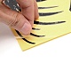 Waterproof PET Eyelashes Decoration Sticker UK-DIY-WH0273-33-2